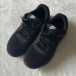 Nike Black Mesh Sneakers